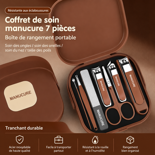 Coffret de soins manucure