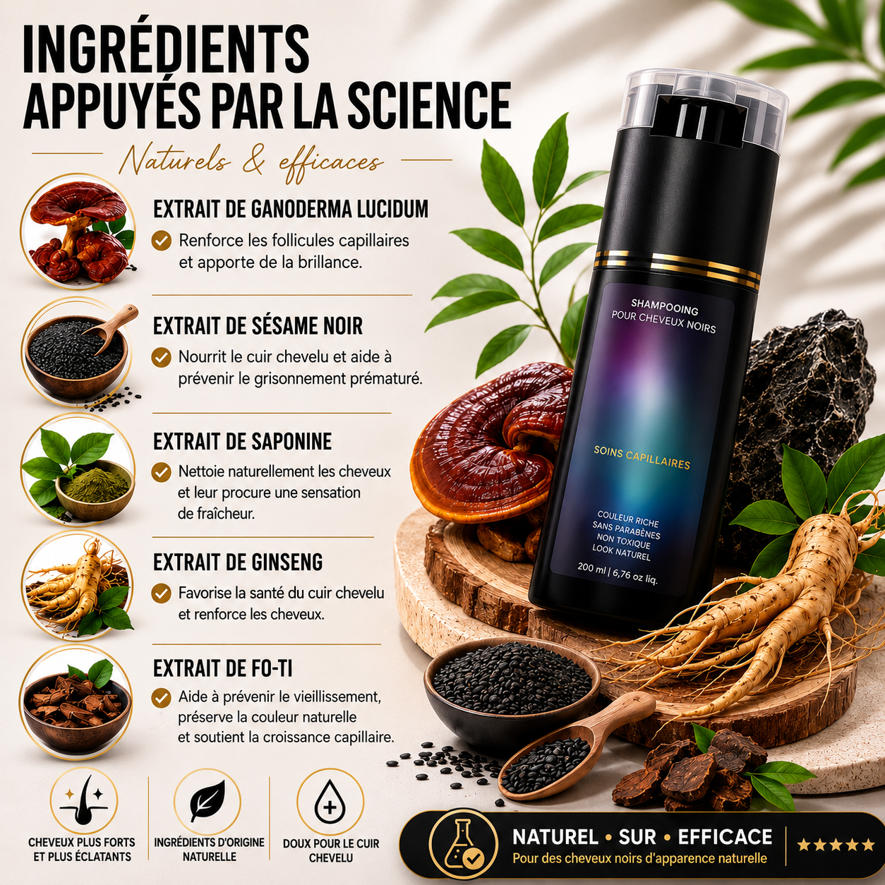LUMORA -shampooing colorant instantané